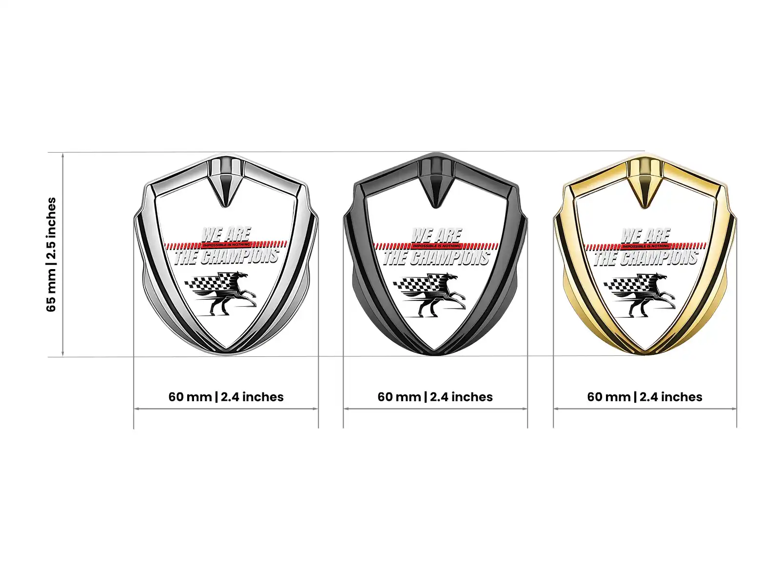 Badges Logo Voiture Professionnel Costaud
